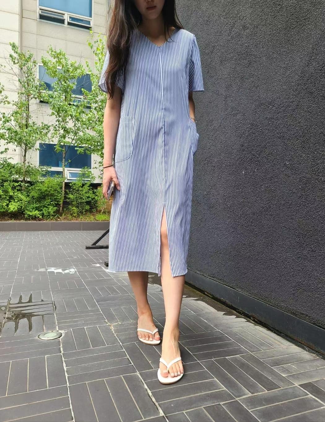 MU 뮤-T韓國直郵東大門實拍女裝新款推薦24秋冬熱賣連衣裙MU 뮤-T連衣裙圖色1