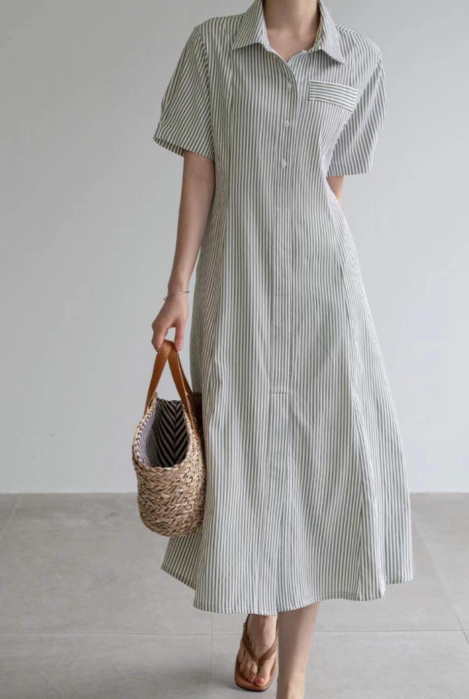 MU 뮤-T韓國直郵女裝新品休閑24秋冬真品人氣時尚連衣裙MU 뮤-T連衣裙