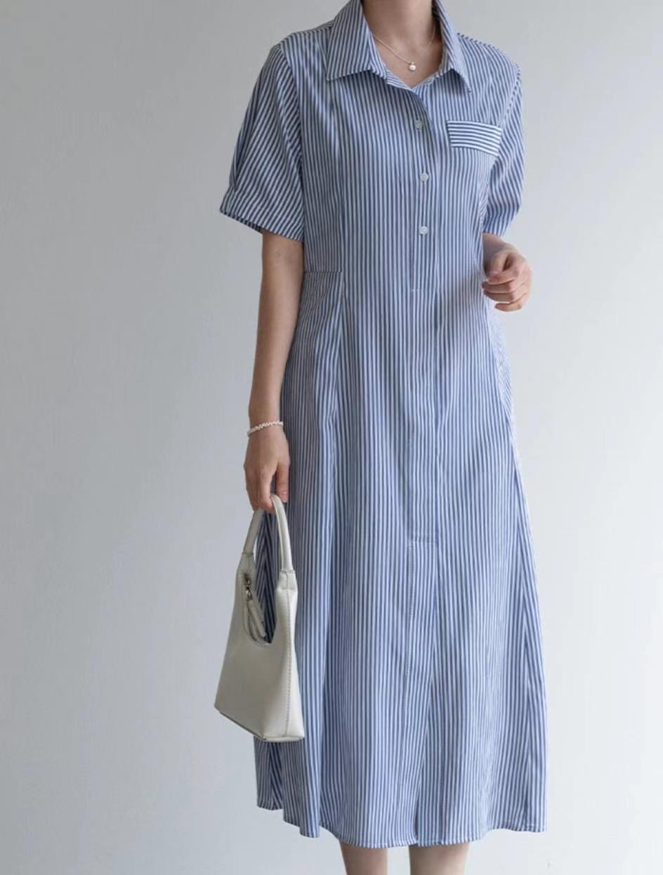 MU 뮤-T韓國直郵女裝新品休閑24秋冬真品人氣時尚連衣裙MU 뮤-T連衣裙圖色1