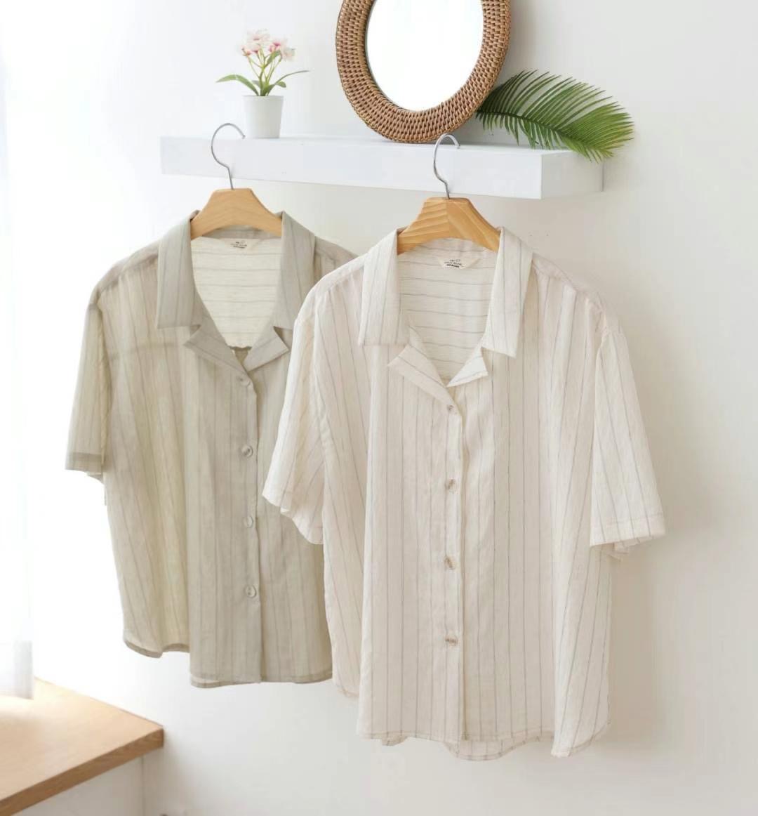 MU 뮤-T韓國直郵女裝新款推薦人氣職業時尚熱賣襯衫蕾絲衫MU 뮤-T襯衫/蕾絲衫