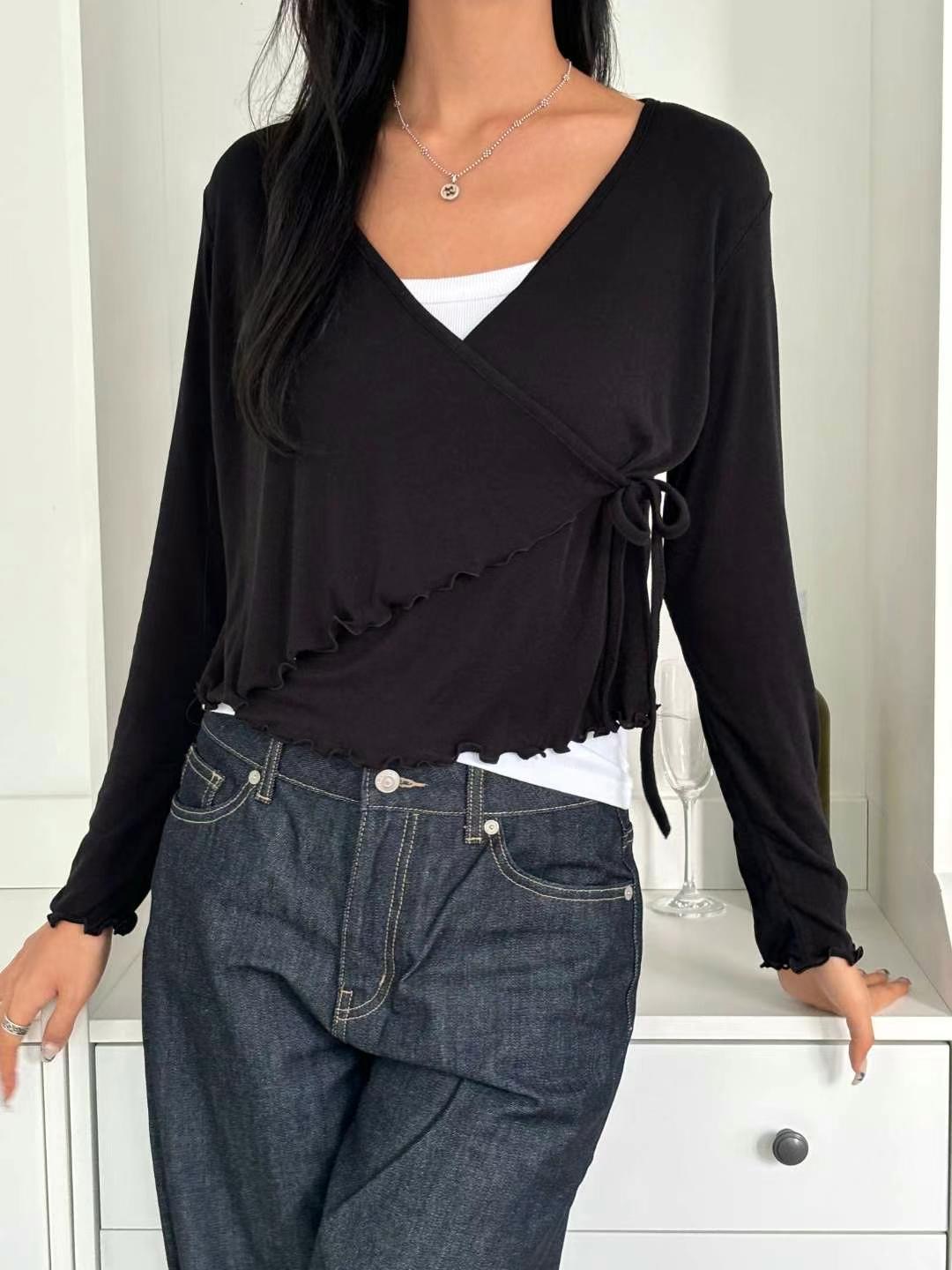 YANGPA韓國直郵東大門代購女裝新款人氣推薦真品休閑針織衫YANGPA針織衫圖色3