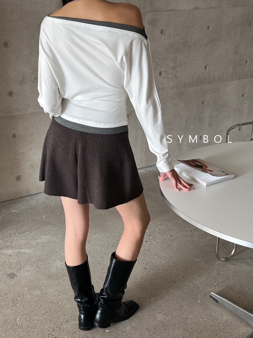 SYMBOL直郵韓國代購女裝新品24秋冬推薦真品時尚人氣短褲SYMBOL短褲