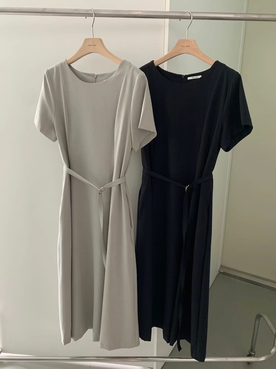 FREELOVE直郵韓國代購女裝新品時尚真品推薦休閑人氣連衣裙FREELOVE連衣裙