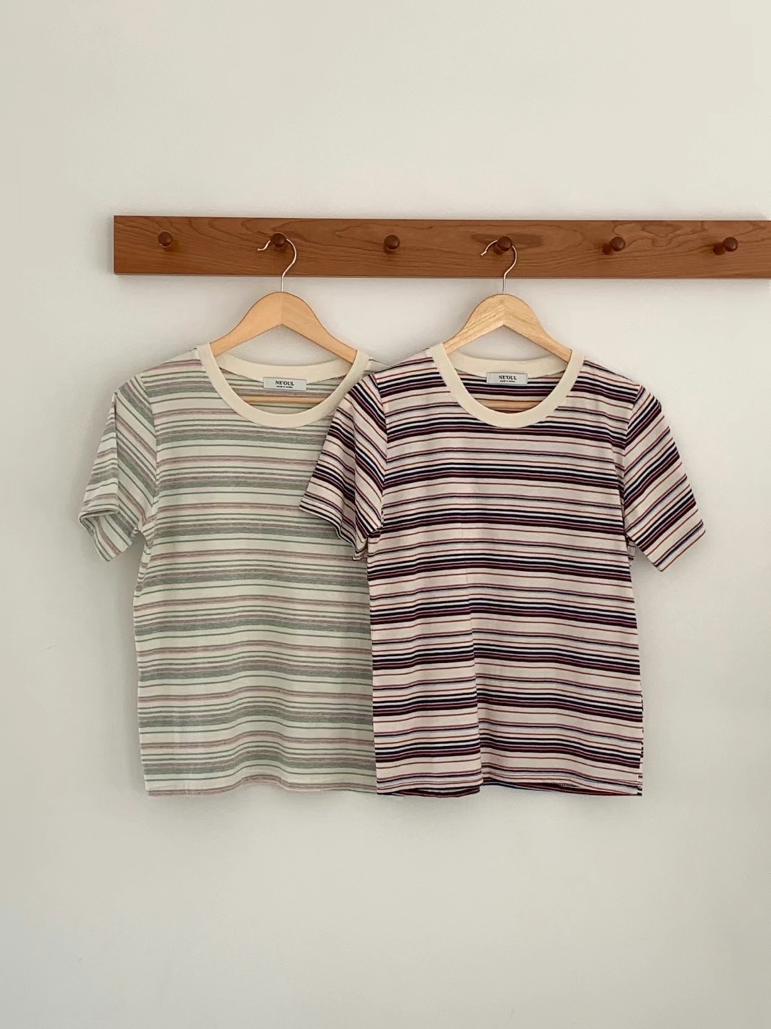 MOIBIEN韓國直郵女裝新品時尚職業人氣推薦真品24秋冬T恤OBLANCT恤