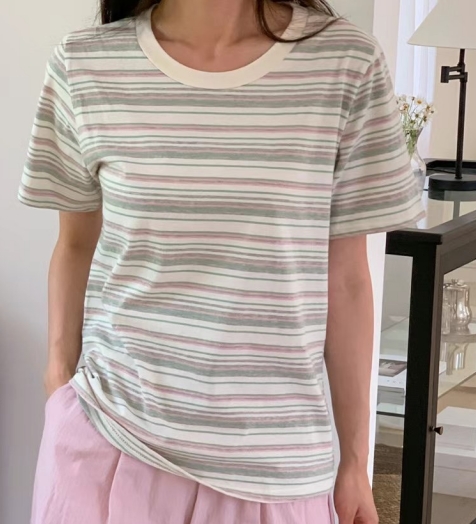 MOIBIEN韓國直郵女裝新品時尚職業人氣推薦真品24秋冬T恤OBLANCT恤圖色1