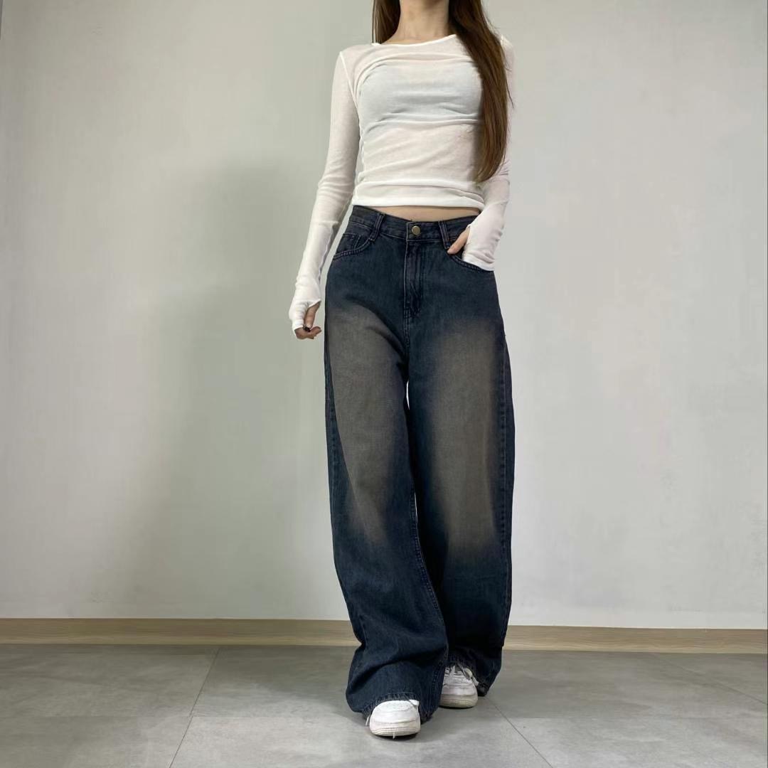 COCAREALDENI韓國直郵東大門代購女裝新款熱賣職業人氣牛仔褲COCAREALDENI牛仔褲