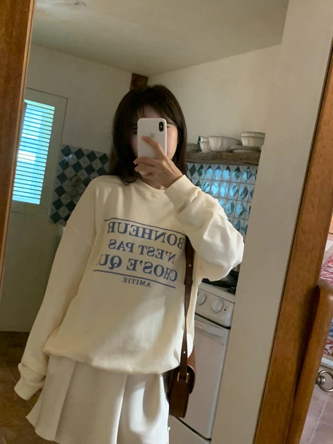 MOIBIEN韓國直郵女裝新款真品推薦時尚24秋冬職業休閑衛衣OBLANC衛衣圖色3