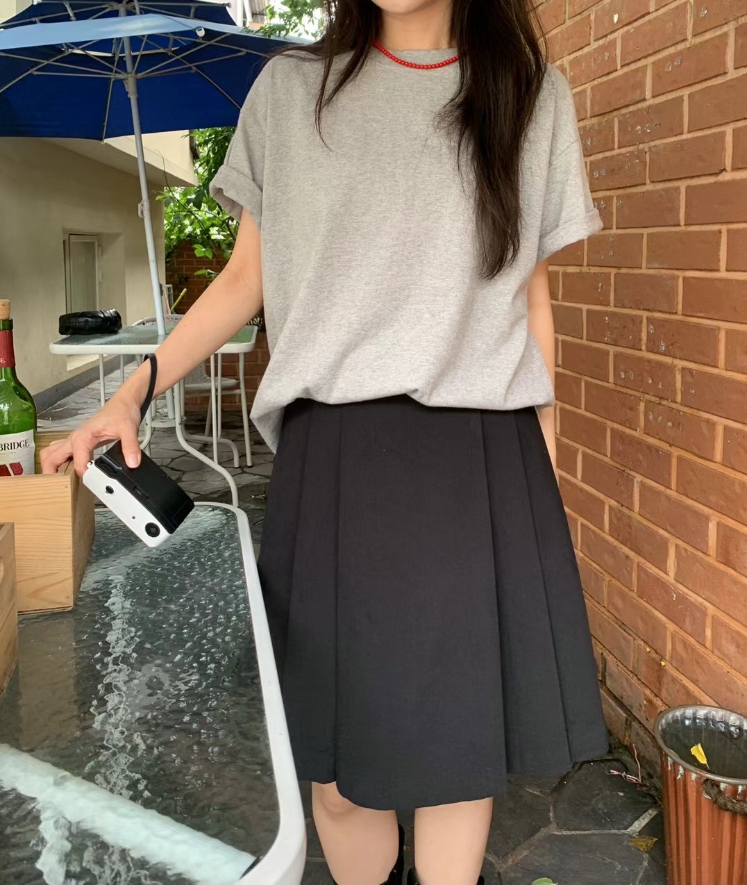 MOIBIEN韓國直郵東大門代購女裝新款休閑時尚推薦人氣24秋冬T恤OBLANCT恤