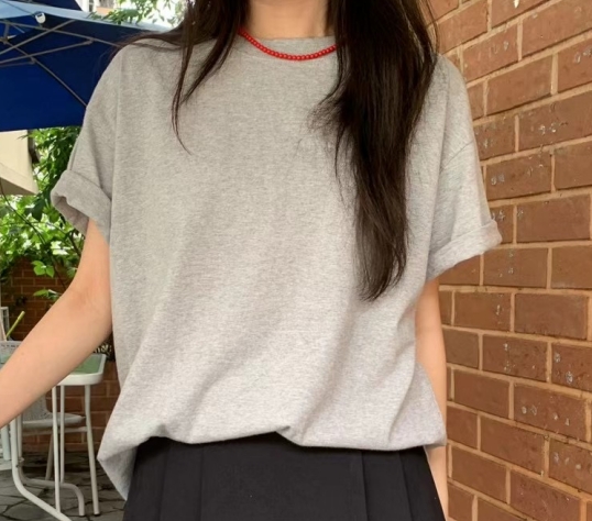 MOIBIEN韓國直郵東大門代購女裝新款休閑時尚推薦人氣24秋冬T恤OBLANCT恤圖色1