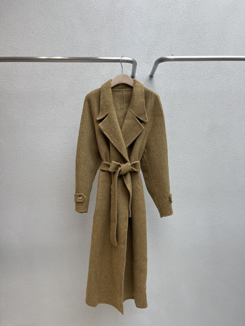 humming bird韓國直郵東大門代購女裝新品真品中長款大衣含腰帶HUMMING BIRD中長款大衣圖色2