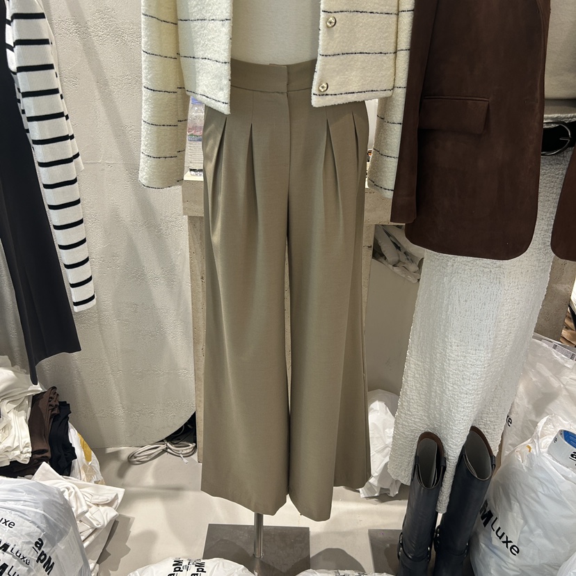 LOWBURN韓國直郵東大門代購女裝新品職業時尚真品休閑休閑褲LOWBURN休閑褲圖色3