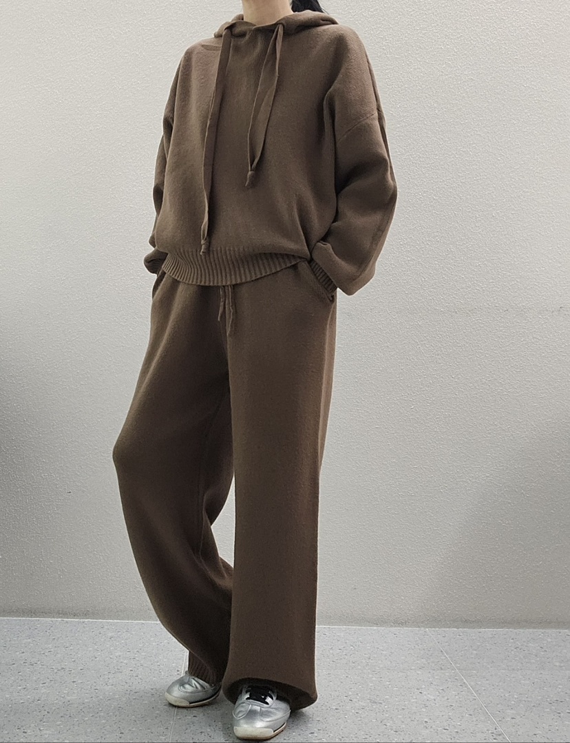 NEOUL/ahin雙領標簽韓國直郵東大門實拍女裝新品休閑24秋冬套裝NEOUL/ahin雙領標簽套裝