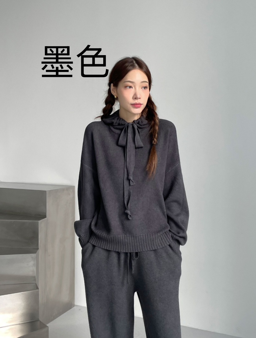 NEOUL/ahin雙領標簽韓國直郵東大門實拍女裝新品休閑24秋冬套裝NEOUL/ahin雙領標簽套裝