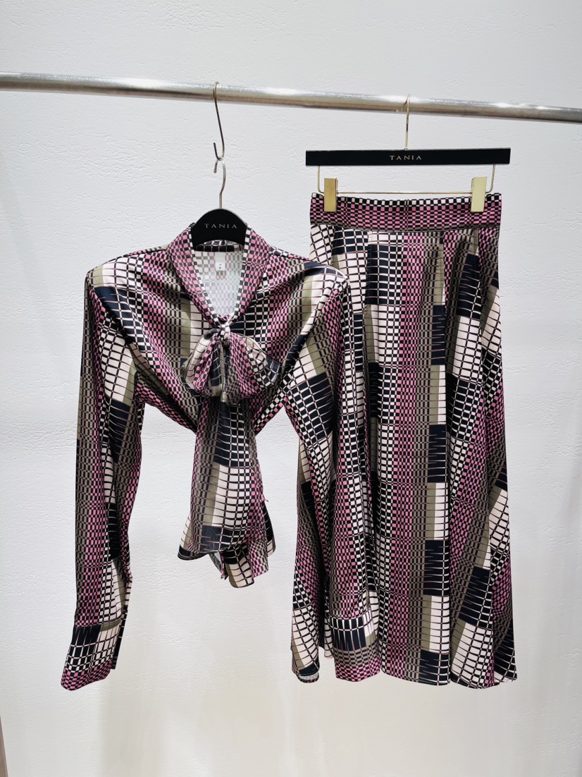 TANIA-Q直郵韓國代購女裝新品休閑真品時尚24秋冬熱賣套裝TANIA-Q套裝圖色2