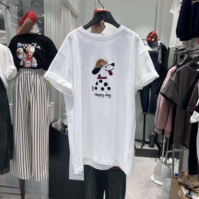CARNABY韓國直郵女裝新款推薦時尚熱賣真品24秋冬職業T恤CARNABYT恤