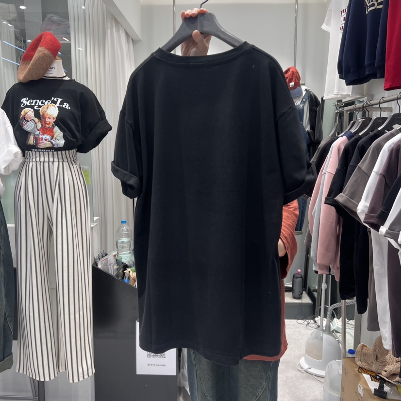 CARNABY韓國直郵女裝新品職業推薦真品24秋冬人氣時尚T恤CARNABYT恤