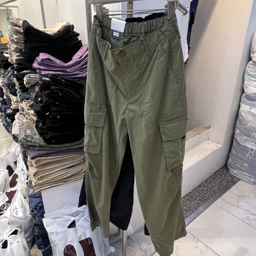 POCKET-Q直郵韓國代購女裝新品24秋冬休閑真品熱賣休閑褲POCKET-Q休閑褲圖色2