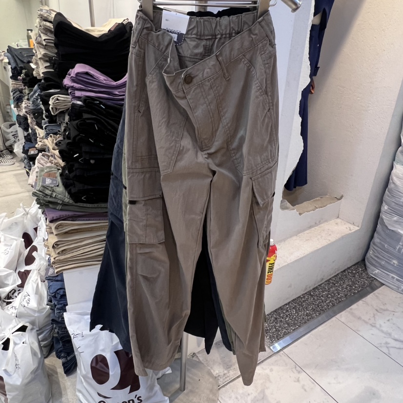 POCKET-Q直郵韓國代購女裝新品24秋冬休閑真品熱賣休閑褲POCKET-Q休閑褲圖色4