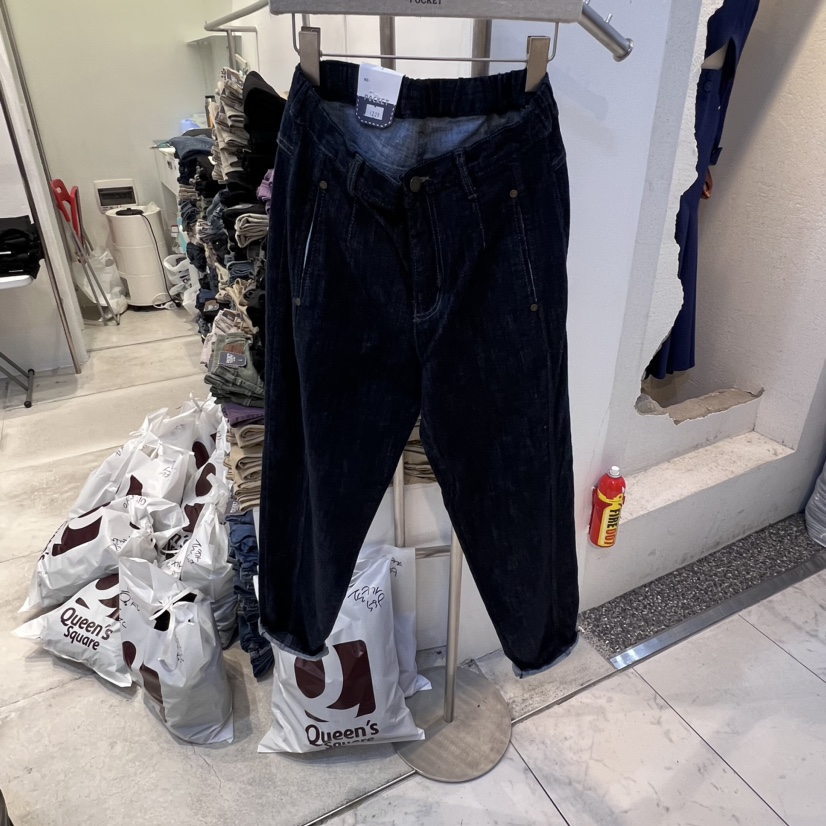 POCKET-Q韓國直郵東大門實拍女裝新品人氣推薦熱賣休閑牛仔褲POCKET-Q牛仔褲