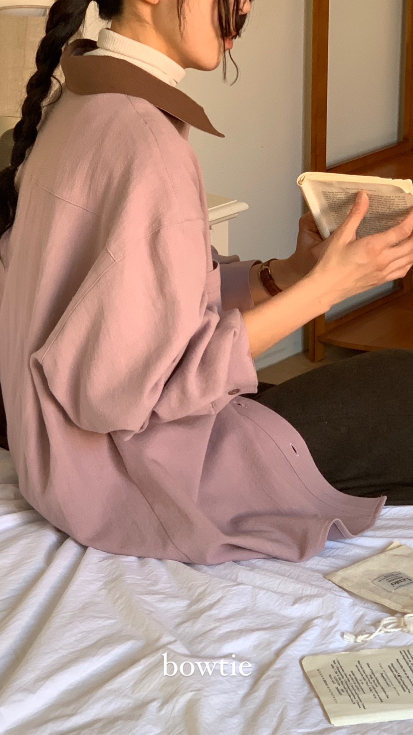 BOWTIE韓國直郵東大門代購女裝新款推薦人氣休閑襯衫蕾絲衫GLITTER襯衫/蕾絲衫