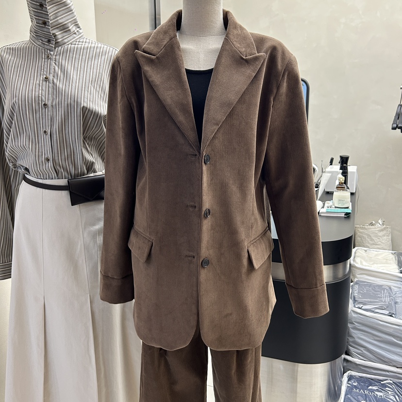 MARINER韓國直郵東大門代購女裝新品人氣真品休閑夾克燈芯絨MARINER夾克