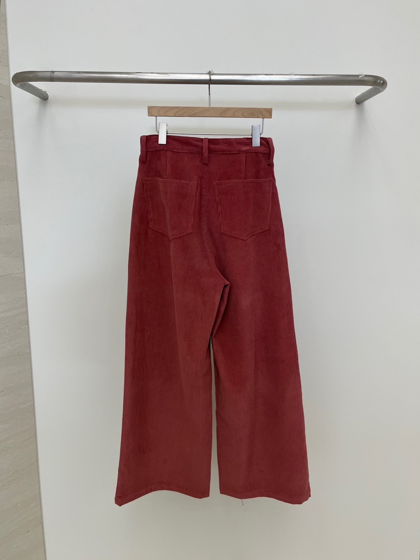 AMUSE SEOUL韓國直郵東大門代購女裝新品休閑24秋冬休閑褲加絨AMUSE SEOUL休閑褲