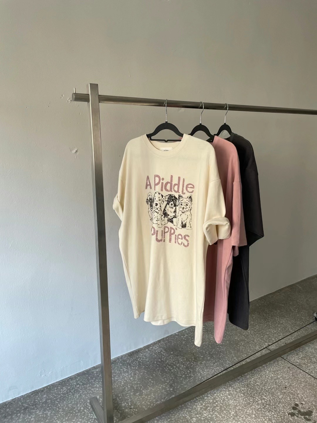 UNLESS韓國直郵女士新款休閑職業熱賣時尚推薦真品人氣24秋夏T恤UNLESST恤