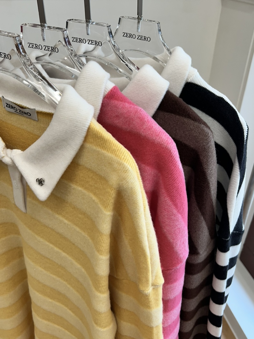 ZEROZERO東大門代購女士新款時尚24秋夏休閑真品人氣長袖T恤ZEROZERO長袖T恤