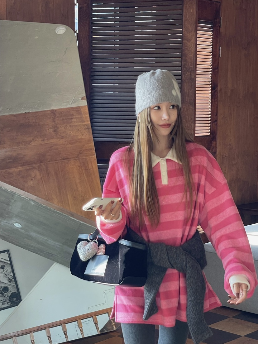 ZEROZERO東大門代購女士新款時尚24秋夏休閑真品人氣長袖T恤ZEROZERO長袖T恤