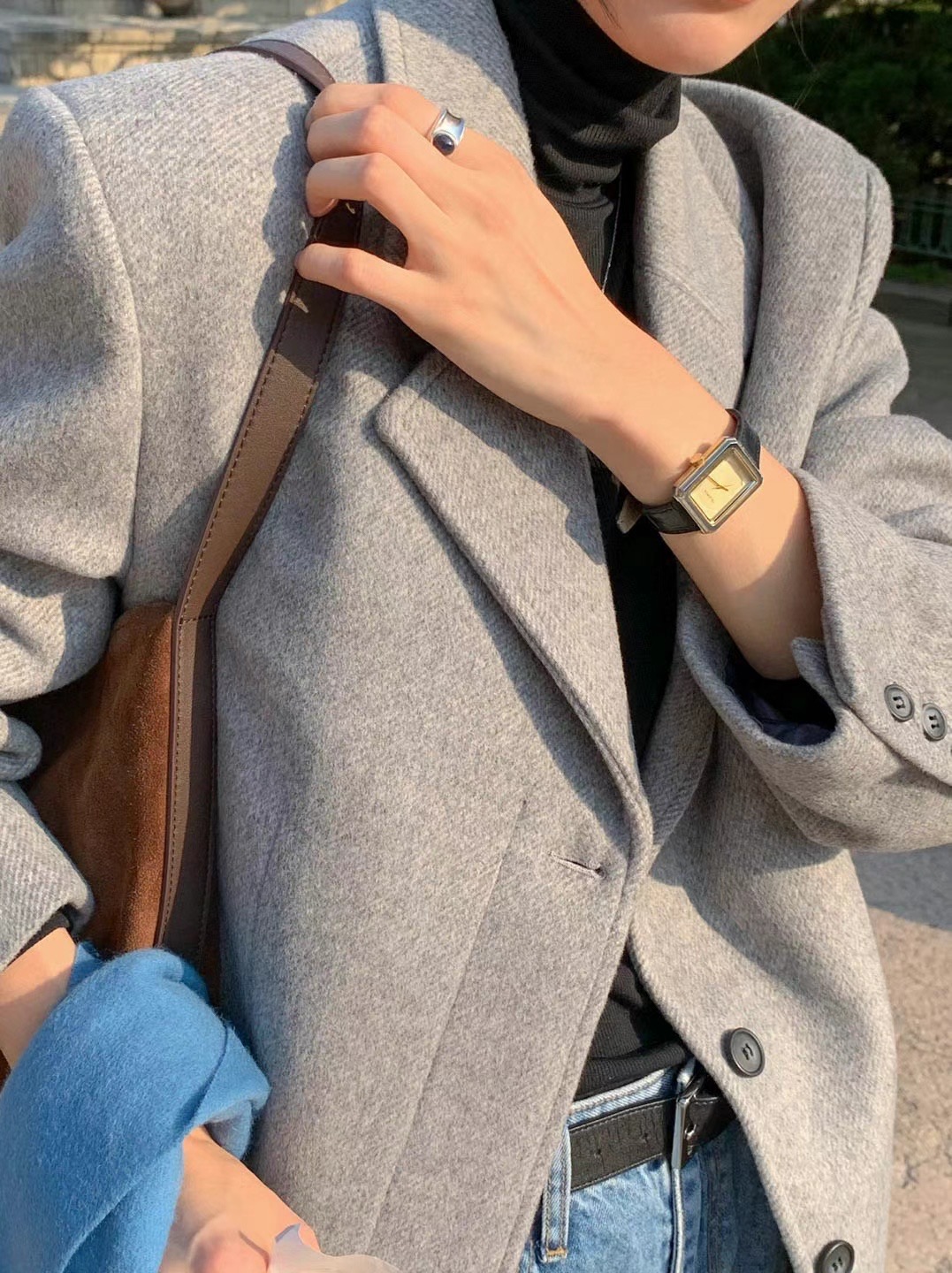 SIGNATURE韓國代購女裝新款時尚人氣推薦熱賣24秋夏職業夾克SIGNATURE夾克