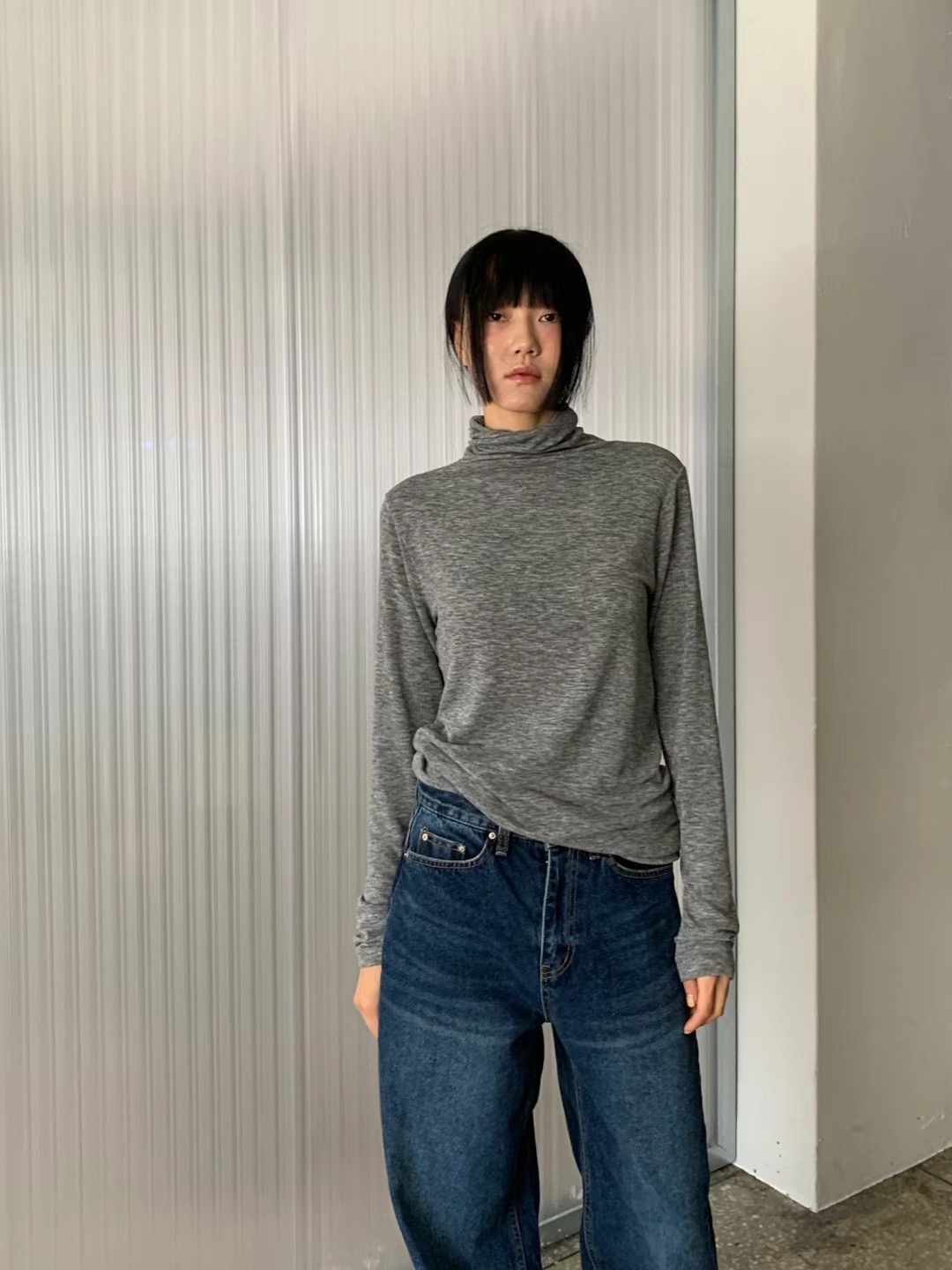 UNLESS韓國代購女裝新品熱賣時尚職業24秋夏休閑推薦針織衫UNLESS針織衫圖色3
