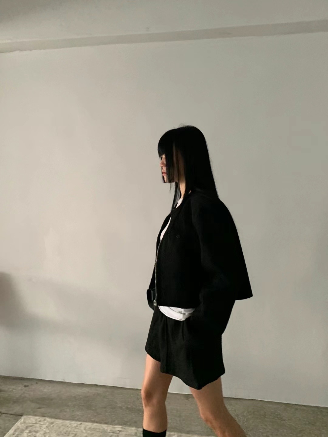 UNLESS東大門實拍女裝新款職業休閑熱賣時尚真品24秋夏夾克UNLESS夾克