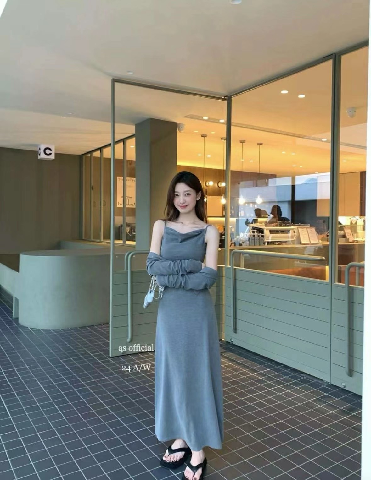 LUCKY STORE東大門實拍女裝新款推薦職業休閑24秋夏套裝WEEK PLAN套裝圖色1