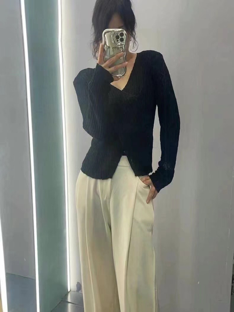 LUCKY STORE東大門實拍女裝新款推薦職業真品24秋夏針織衫WEEK PLAN針織衫