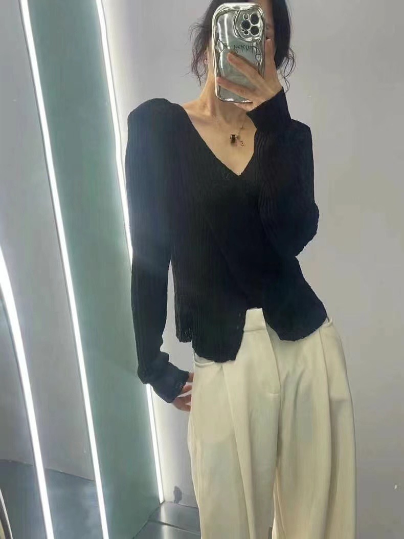 LUCKY STORE東大門實拍女裝新款推薦職業真品24秋夏針織衫WEEK PLAN針織衫圖色2