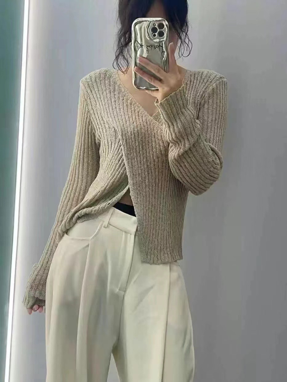 LUCKY STORE東大門實拍女裝新款推薦職業真品24秋夏針織衫WEEK PLAN針織衫圖色3