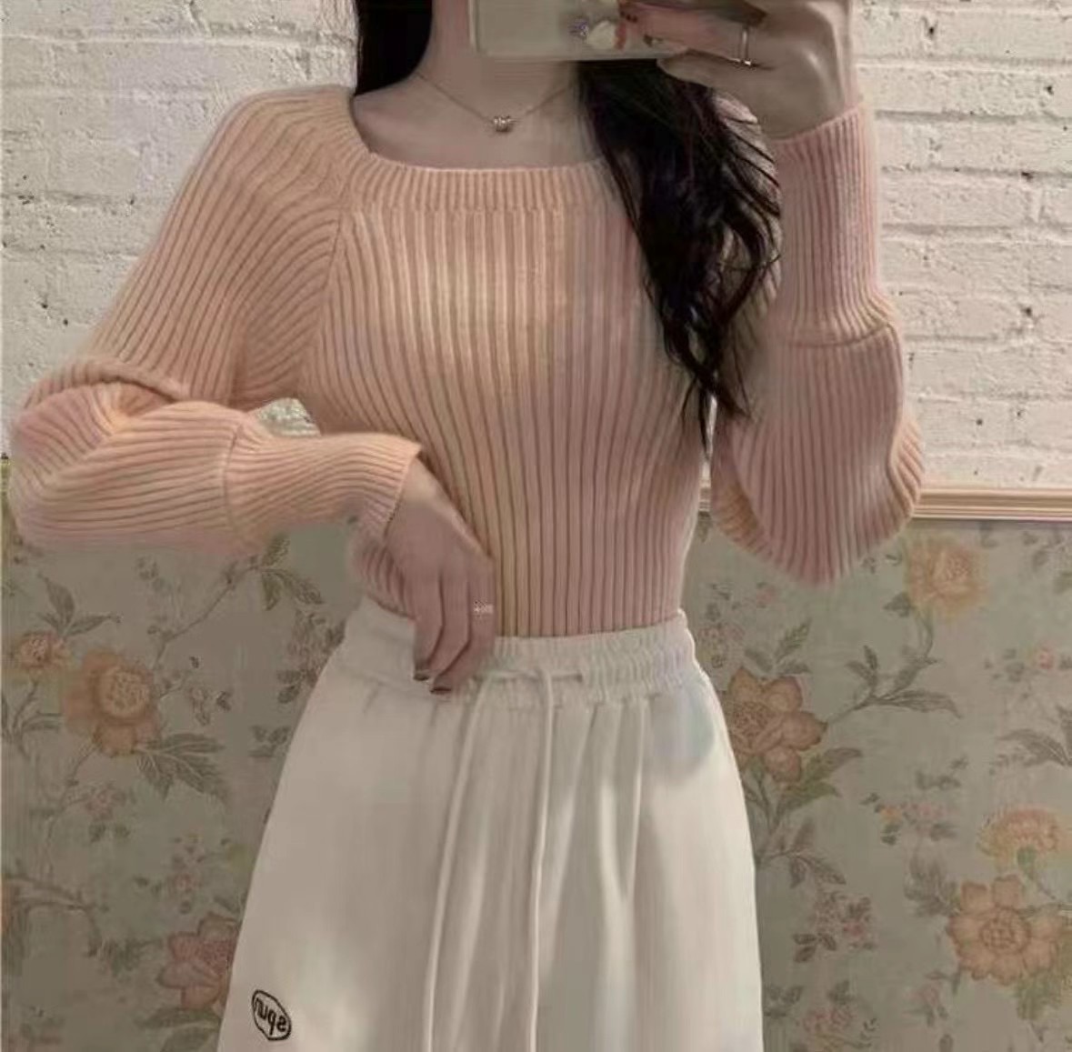 LUCKY STORE東大門直郵女裝新品推薦真品職業人氣時尚針織衫WEEK PLAN針織衫圖色3