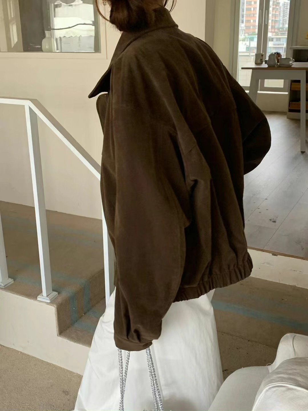LUCKY STORE東大門直郵女裝新款休閑人氣24秋夏職業夾克ANGE夾克