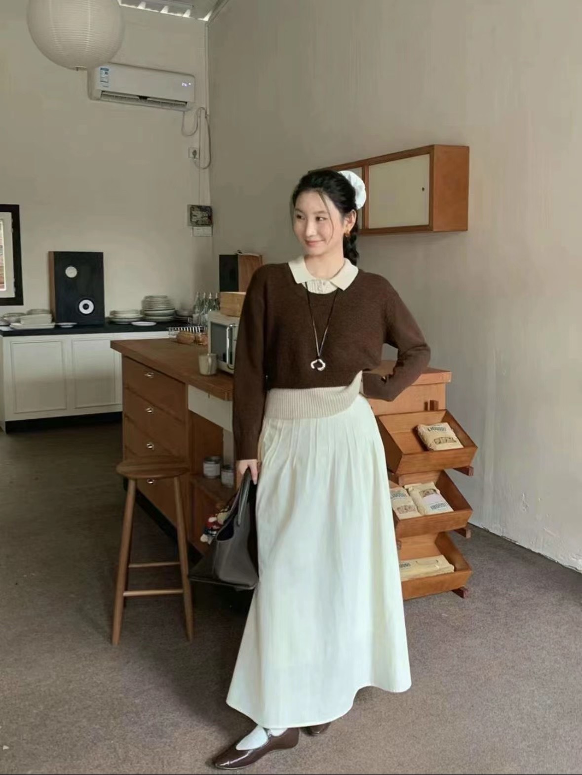 LUCKY STORE韓國代購女裝新款推薦休閑人氣熱賣職業真品套裝ANGE套裝
