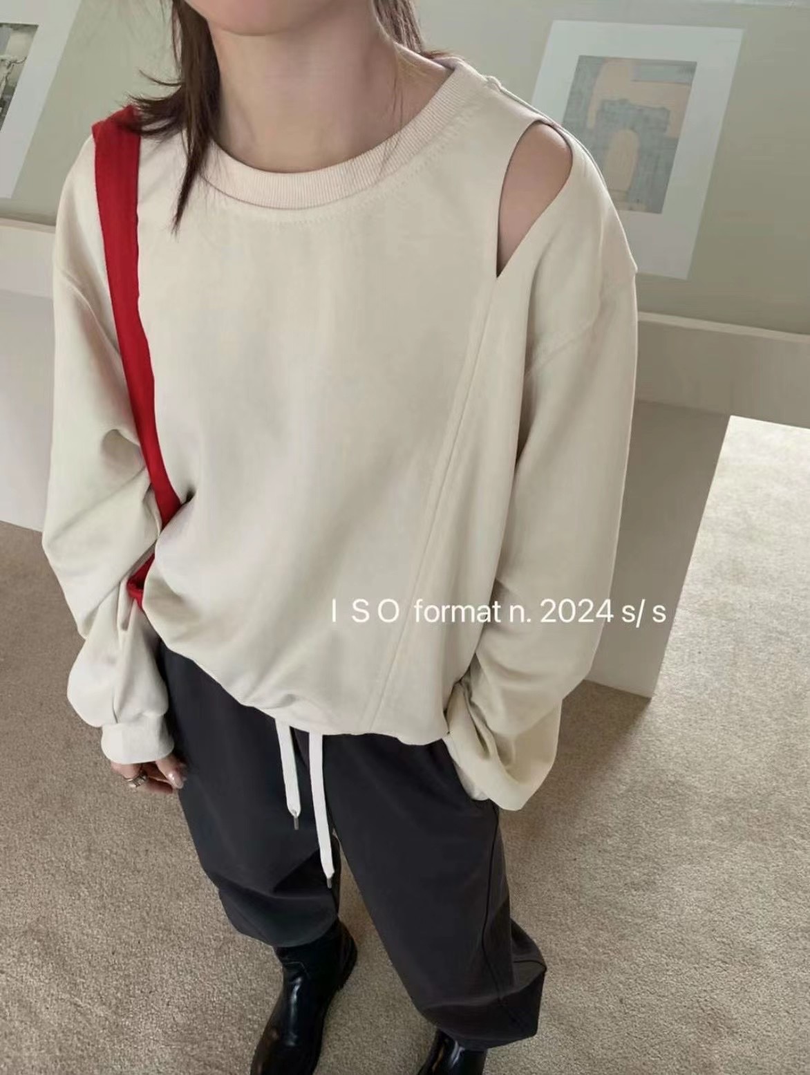 LUCKY STORE韓國代購女士新品真品人氣休閑24秋夏推薦衛衣WEEK PLAN衛衣圖色1