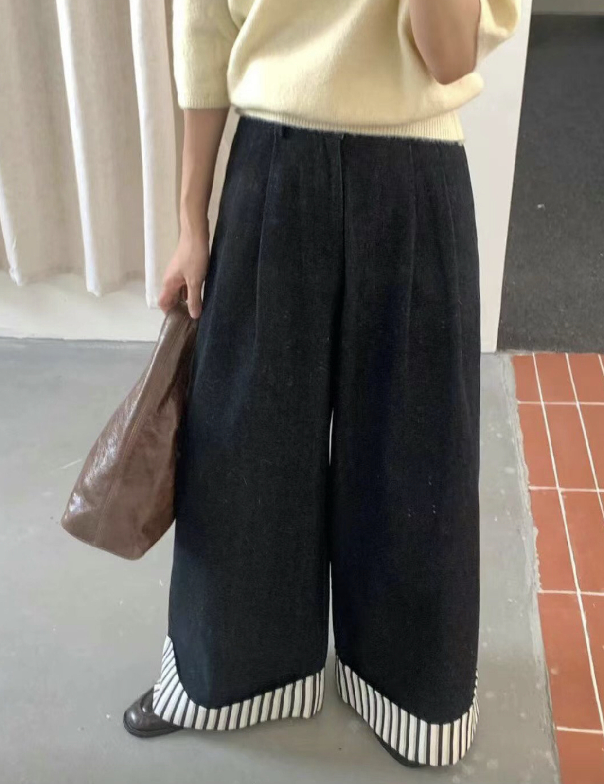 LUCKY STORE韓國代購女士新品時尚24秋夏休閑熱賣休閑褲ANGE休閑褲圖色2