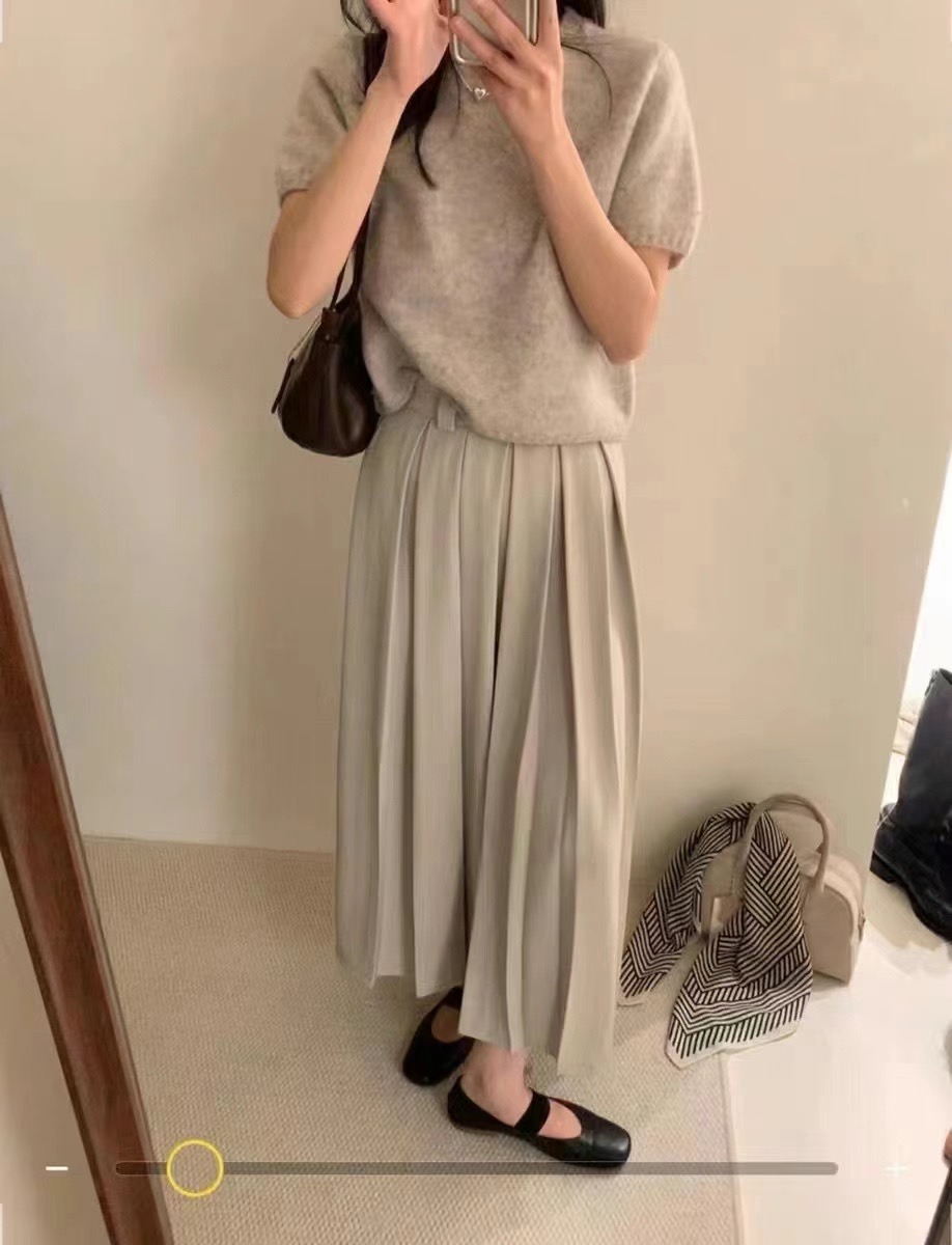 LUCKY STORE東大門代購女裝新品熱賣推薦休閑時尚真品長裙WEEK PLAN長裙圖色3