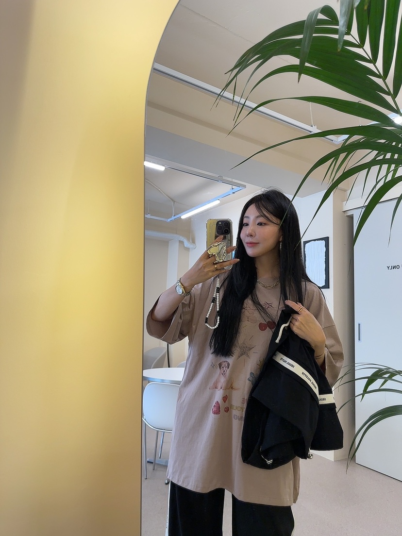 PALETTE韓國直郵女裝新款時尚推薦熱賣人氣真品職業休閑T恤PALETTET恤