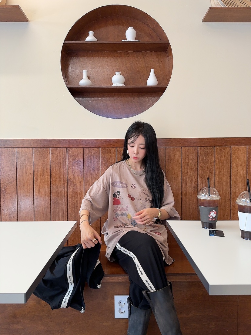 PALETTE韓國直郵女裝新款時尚推薦熱賣人氣真品職業休閑T恤PALETTET恤