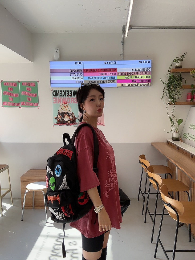 PALETTE直郵韓國代購女裝新款人氣24秋冬時尚推薦真品T恤PALETTET恤