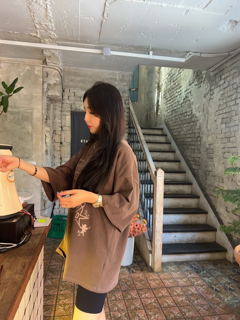 PALETTE直郵韓國代購女裝新款人氣24秋冬時尚推薦真品T恤PALETTET恤