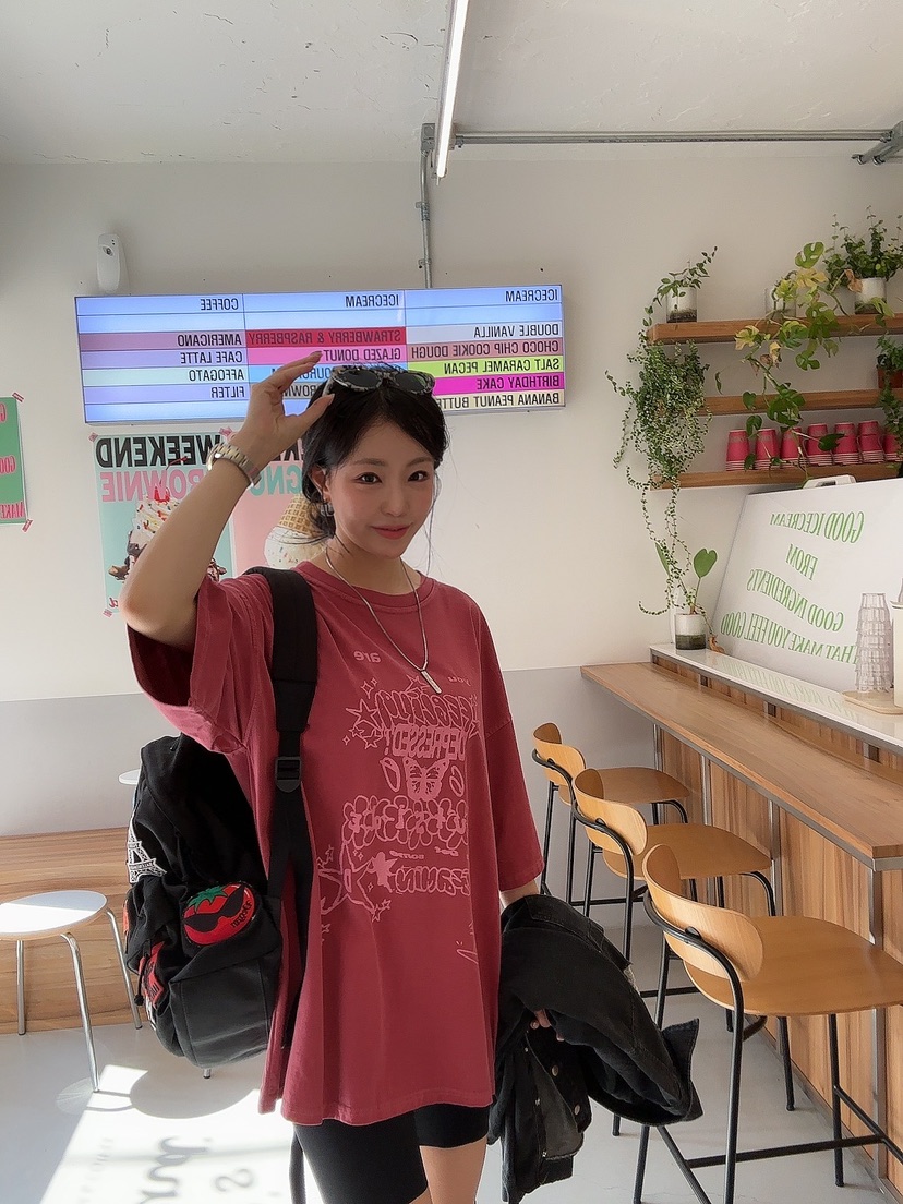 PALETTE直郵韓國代購女裝新款人氣24秋冬時尚推薦真品T恤PALETTET恤