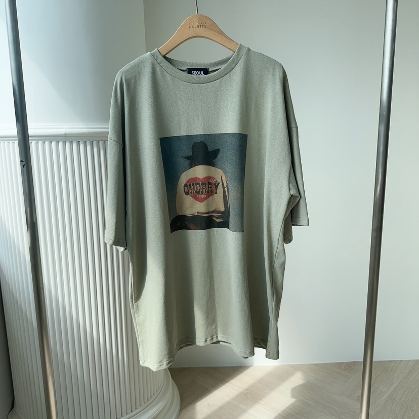 PALETTE直郵韓國代購女裝新款休閑24秋冬職業推薦熱賣T恤PALETTET恤圖色2