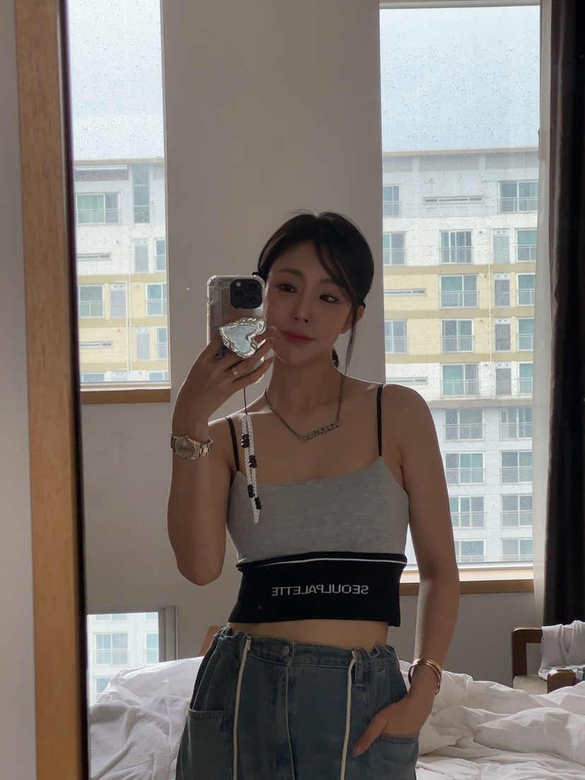 PALETTE韓國直郵女裝新品真品人氣職業24秋冬熱賣吊帶背心PALETTE吊帶/背心