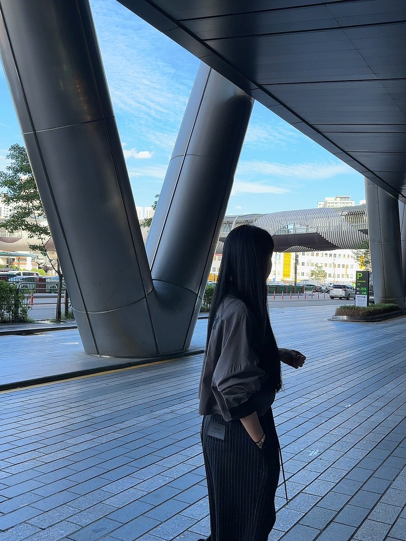 PALETTE韓國直郵女裝新款真品時尚職業熱賣人氣休閑褲含腰繩PALETTE休閑褲